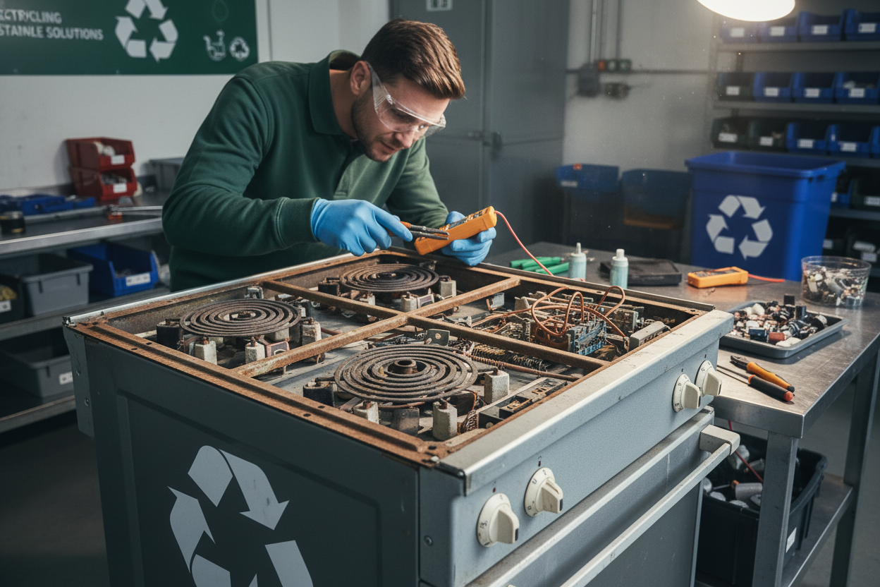 reciclar cocina electrica
